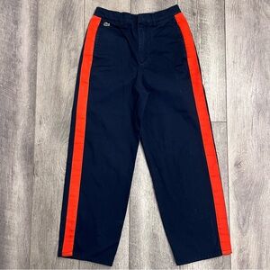 Lacoste L!VE Bold Stripe Chino Pants.